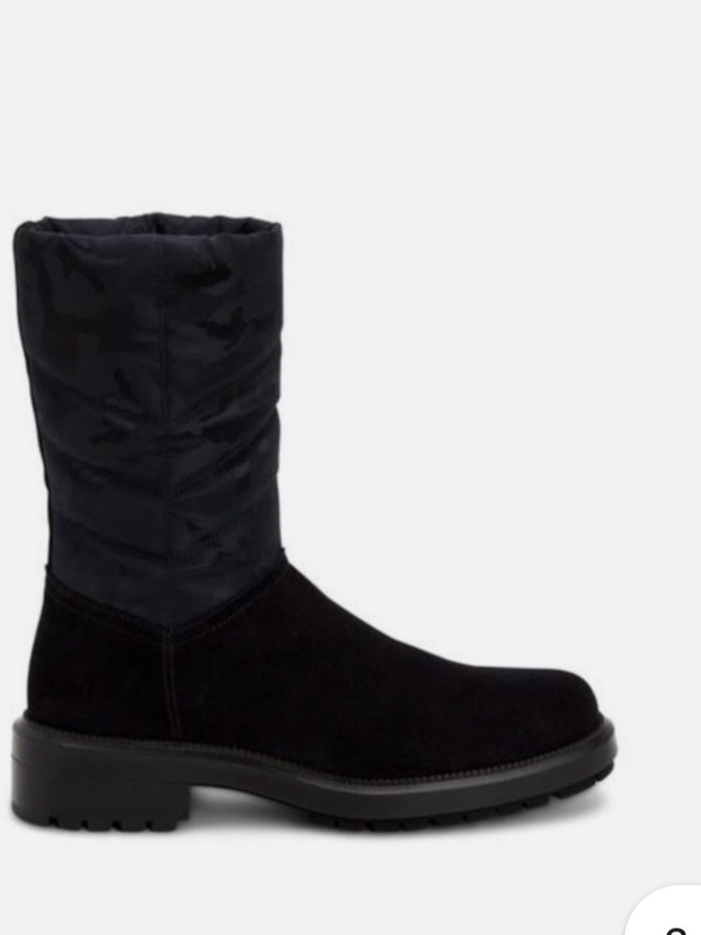 Aquatalia Black Women's Mid-Calf Snow Boot